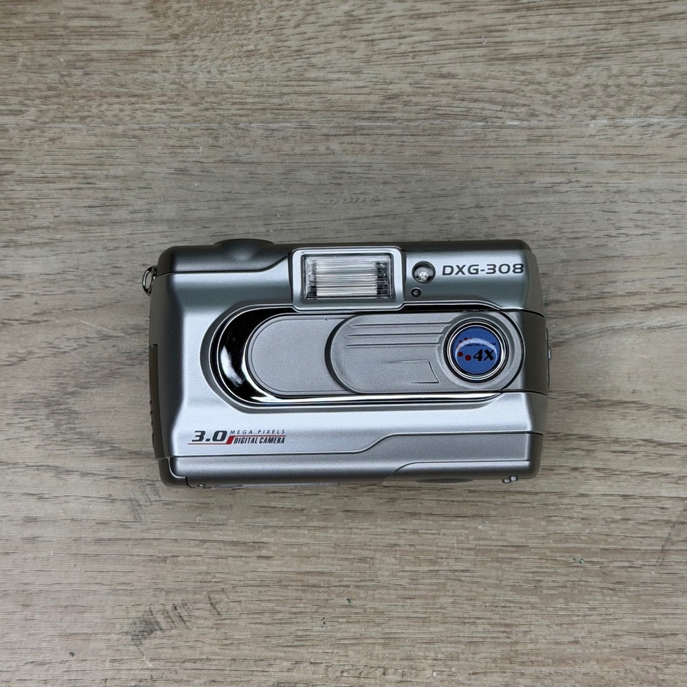 DXG DXG-308 3.0MP 4x Digital Zoom Compact Camera